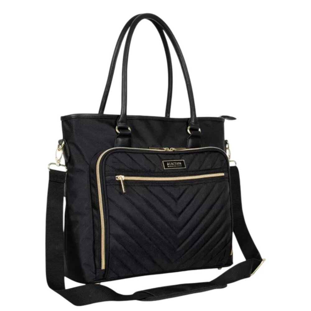 ✨NEW✨Kenneth Cole Reaction Chelsea Chevron 15" Laptop & Tablet Business Tote